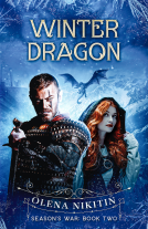 book cover for Winter Dragon