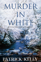 book cover for Murder in White: A Clean Traditional Mystery