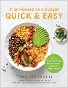 book cover for Plant-Based on a Budget Quick & Easy