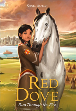book cover for Red Dove, Run Through the Fire