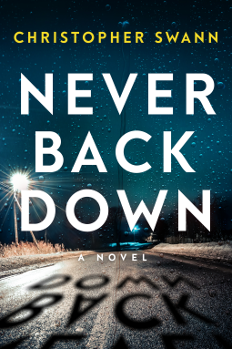 book cover for Never Back Down