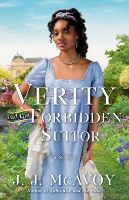 book cover for Verity and the Forbidden Suitor