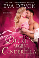 book cover for The Duke's Secret Cinderella