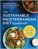 book cover for The Sustainable Mediterranean Diet Cookbook