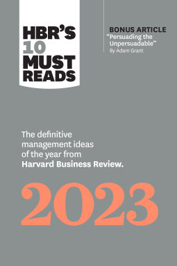 book cover for HBR's 10 Must Reads 2023