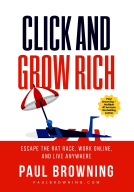 book cover for Click and Grow Rich