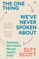 book cover for The One Thing We've Never Spoken About