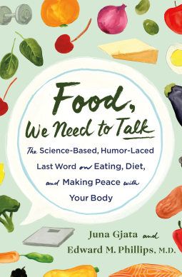 book cover for Food, We Need to Talk