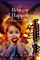 book cover for the Bringer of Happiness