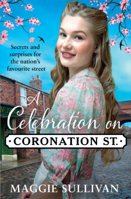 book cover for A Celebration on Coronation Street