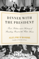 book cover for Dinner with the President
