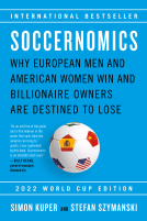 book cover for Soccernomics (2022 World Cup Edition)