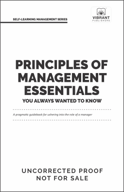 book cover for Principles of Management Essentials You Always Wanted To Know