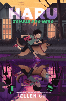 book cover for Haru, Zombie Dog Hero