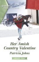 book cover for Her Amish Country Valentine