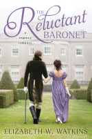 book cover for The Reluctant Baronet