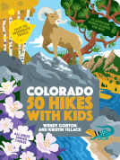 book cover for 50 Hikes with Kids Colorado