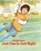 book cover for Sometimes Just One Is Just Right