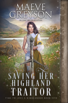 book cover for Saving Her Highland Traitor