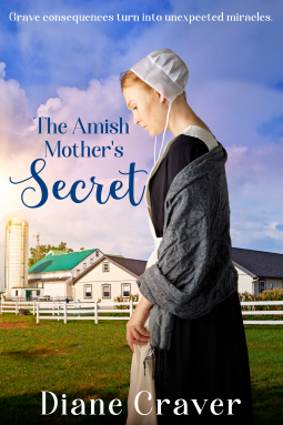 book cover for The Amish Mother's Secret