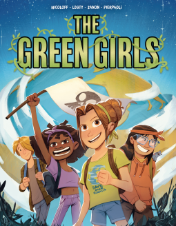 book cover for The Green Girls