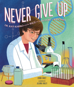 book cover for Never Give Up