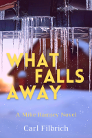 book cover for What Falls Away