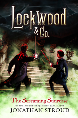 book cover for Lockwood & Co.: The Screaming Staircase