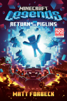 book cover for Minecraft Legends: Return of the Piglins