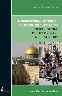 book cover for ISS 13 Making Australian Foreign Policy on Israel-Palestine