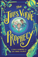 book cover for The Jules Verne Prophecy