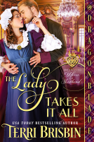 book cover for The Lady Takes It All