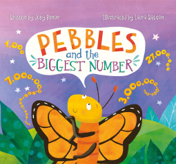 book cover for Pebbles and the Biggest Number