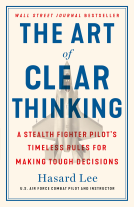 book cover for The Art of Clear Thinking