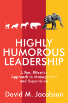 book cover for Highly Humorous Leadership
