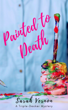 book cover for Painted to Death