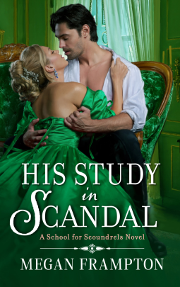 book cover for His Study in Scandal