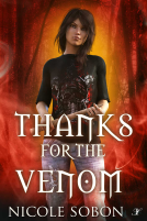 book cover for Thanks for the Venom