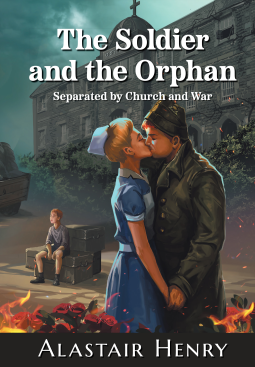 book cover for The Soldier and the Orphan