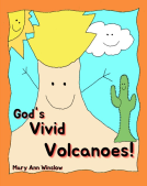 book cover for God's Vivid Volcanoes!