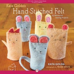 book cover for Kata Golda's Hand-Stitched Felt