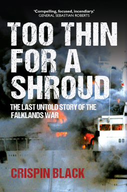 book cover for Too Thin for a Shroud