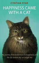 book cover for Happiness Came With a Cat