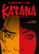 book cover for Curse of the Katana