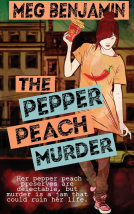 book cover for The Pepper Peach Murder