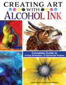 book cover for Creating Art with Alcohol Ink