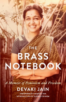 book cover for The Brass Notebook