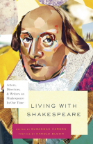 book cover for Living with Shakespeare