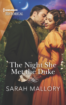 book cover for The Night She Met the Duke