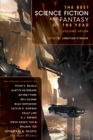 book cover for The Best Science Fiction and Fantasy of the Year Volume Seven